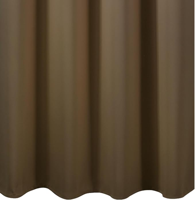 LEMOMO Blackout Curtains 52 x 84 inches Long Brown Curtains Set of 2 Panels Thermal Insulated Room Darkening Curtains for Bedroom