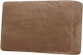 H.VERSAILTEX Velvet Stretch Individual Couch Cushion Cover Plush Slipcover for Loveseat Sofa Seat Furniture Protector Cover (1 Piece Loveseat Cushion Cover, Camel)