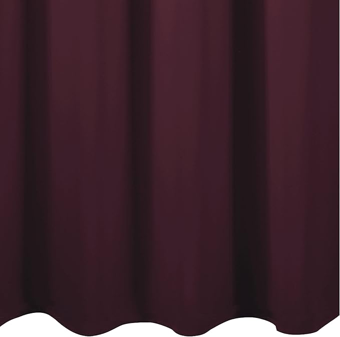LEMOMO Burgundy Red Thermal Blackout Curtains/52 x 84 Inch/Set of 2 Panels Room Darkening Curtains for Bedroom