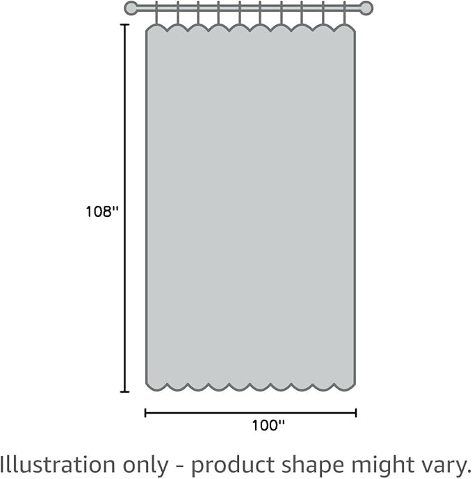 H.VERSAILTEX Blackout Patio Curtains 100 x 108 Inches for Sliding Door Extral Wide Blackout Curtain Panels Thermal Insulated Room Divider - Grommet Top, 9' Tall by 8.5' Wide - Light Sage