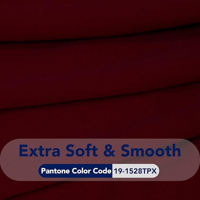 PureFit Super Stretch 4 Seater Sofa Slipcover – Spandex Non Slip Soft Couch Sofa Cover, Washable Furniture Protector with Non Skid Foam and Elastic Bottom for Kids, Pets （XX Large, Wine）