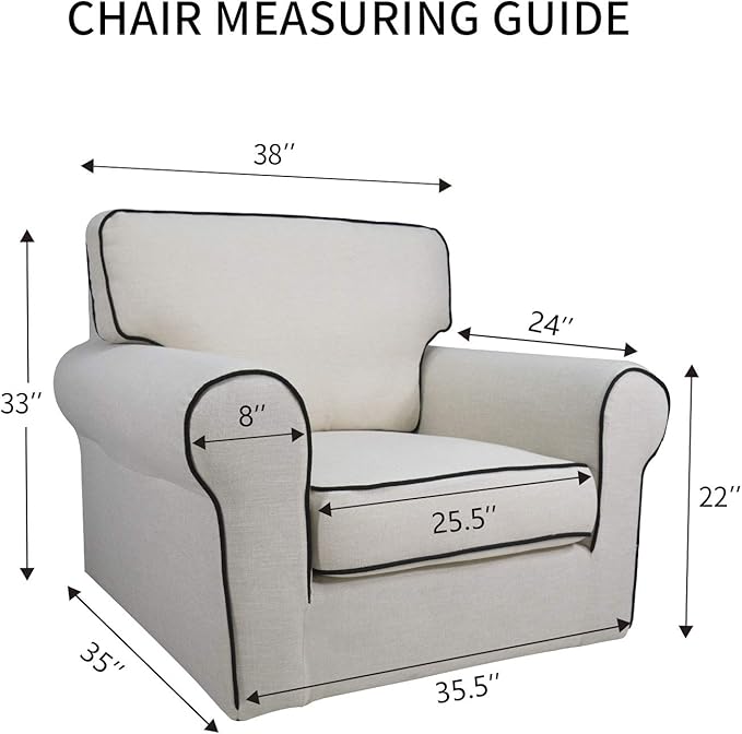 PureFit Super Stretch Chair Sofa Slipcover – Spandex Non Slip Soft Couch Sofa Cover, Washable Furniture Protector with Non Skid Foam and Elastic Bottom for Kids, Pets （Chair, Wine）