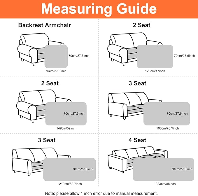 Smiry Couch Cover for Dogs Washable, Non Slip Fuzzy Pet Couch Covers for 3 Cushion Sofa Pet Friendly, Thick Soft Sofa Slipcovers Cushion Protector (White, 27.6" x 59")