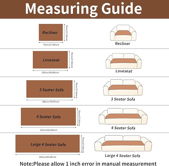 Couch Covers for Dogs Washable, Non Slip Couch Covers for Loveseat Sofa Pet Friendly, Soft Fuzzy Sofa Covers for Pet, Dog Couch Cover Furniture Protector(1PC,Dark Brown,27.6"x70.9")