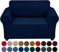 Joccun Stretch Chair Couch Cover,1-Piece Sofa Slipcover Spandex Jacquard Fabric Sofa Covers with Elastic Bottom,Washable Furniture Protector for Dogs,Cats,Kids(Armchair,Navy)