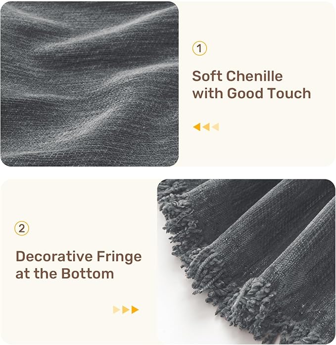 Sectional Couch Covers, 2 Pieces Washable L Shaped Couch Covers Sofa Blanket for Dogs Pet Friendly Sectional Sofa Slipcovers Furniture Covers,71"x 118"+ 71"x 118",(XX-Large,Dark Gray)