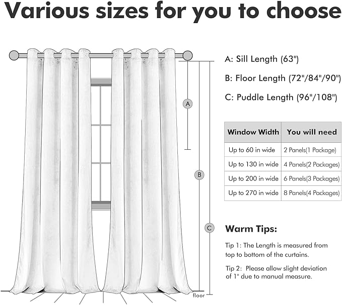 MIULEE Christmas Velvet Curtains Emerald Green Elegant Grommet Thermal Insulated Soundproof Room Darkening Black Out Curtains/Drapes for Classical Living Room Bedroom Decor 52 x 108 Inch Set of 2