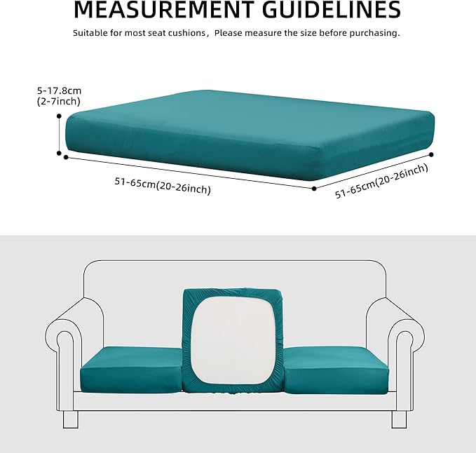 Outdoor Cushion Covers Set,14PCS Patio Furniture Couch Seat Slipcovers, Replacement for Sofa Sectional Chair(Cover，Only)