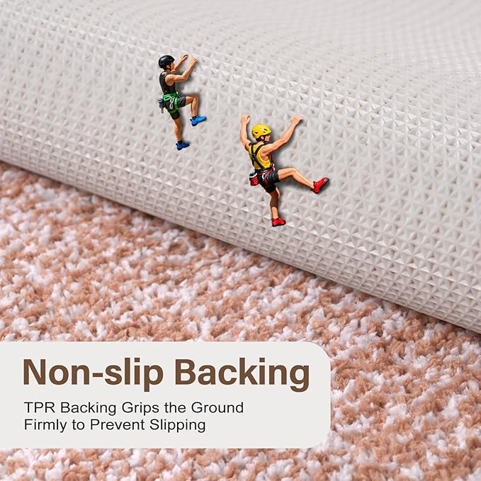 48x24 Long Bathroom Rugs Washable Non Slip, Pink Bath Mat for Bathroom Floor Tub, Soft Absorbent Quick Dry Mats for Shower, Bathtub,Home Decor