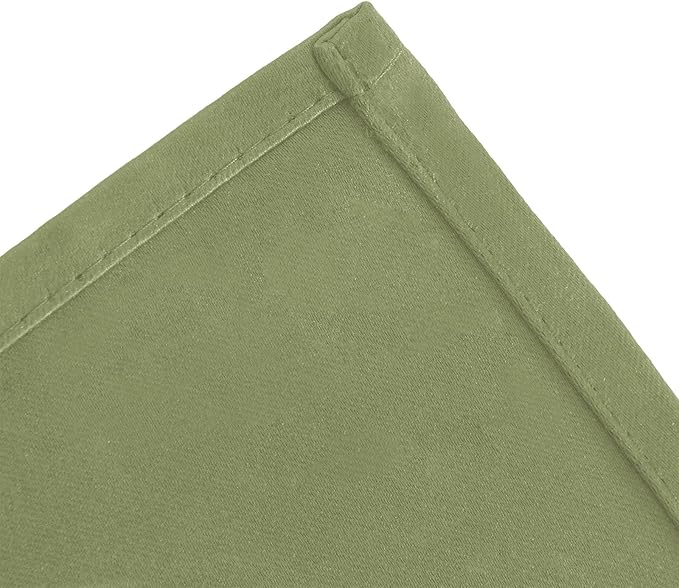LEMOMO Sage Green Thermal Blackout Curtains/42 x 84 Inch/Set of 2 Panels Room Darkening Curtains for Bedroom