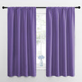 NICETOWN RV Blackout Curtains for Camper Windows, Lilac Purple, 29" Wide by 50" Long, 2 PCs, Short Blackout Curtains & Drapes, Thermal Insulated Blackout Curtain Panels for Kids Room, Play Room