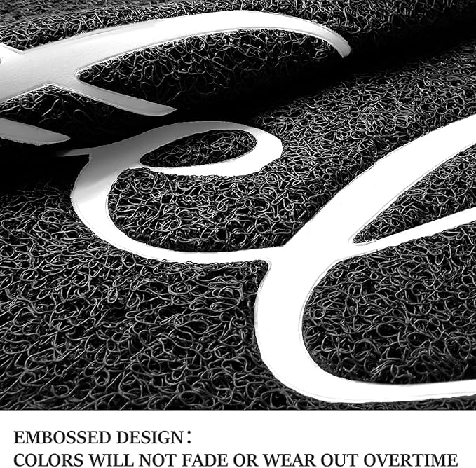 EARTHALL Funny Hello Mats Outside/Inside 59"x24", Front Door Mat Outdoor Entrance, Indoor Outdoor Mats for Home Entrance, Funny Doormat Outside/Inside Entry, Front Porch Decor for Farmhouse
