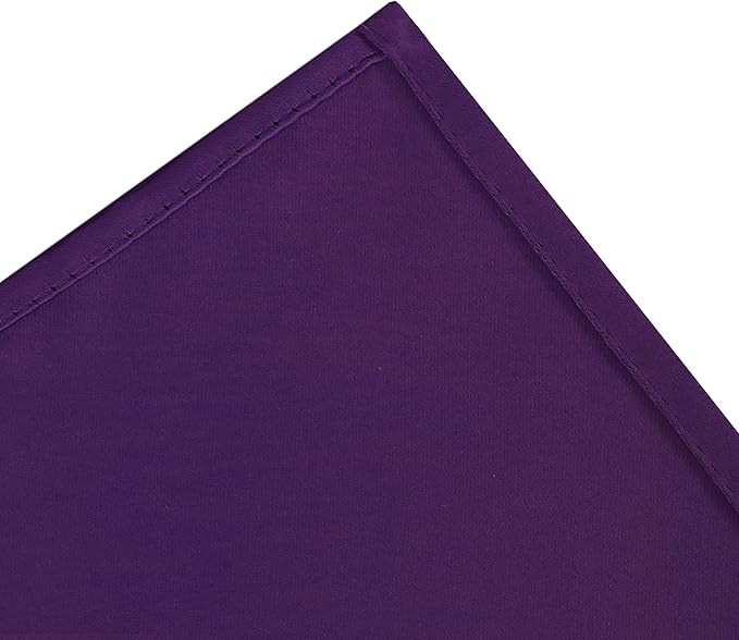 LEMOMO Purple Thermal Blackout Curtains/52 x 95 Inch/Set of 2 Panels Room Darkening Curtains for Bedroom