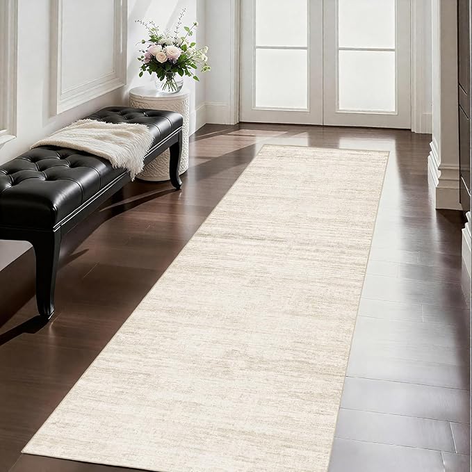 Hallway Runner Rug 3x6 - Washable Kitchen Rugs Non Slip，Stain Resistant Entryway Rug Runner Abstract Soft Runners for Hallways，Dining Living Room Bedroom