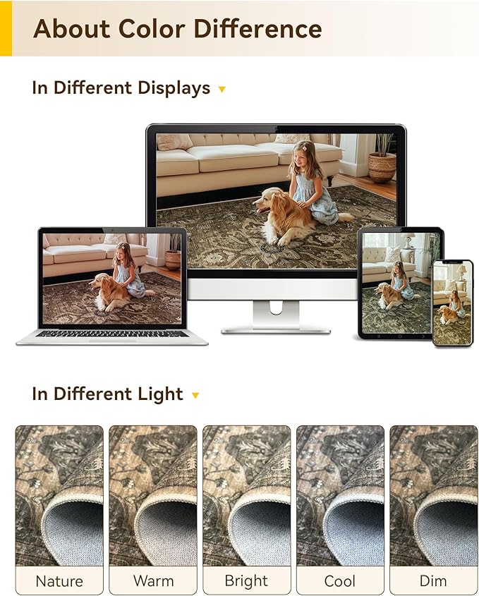 Area Rugs 2'x3' Kitchen Rugs Entry Rug Small Rugs for Entryway Kitchen Bathroom Door Mat Indoor Entrance,Washable Non Slip, Brown Dark Brown