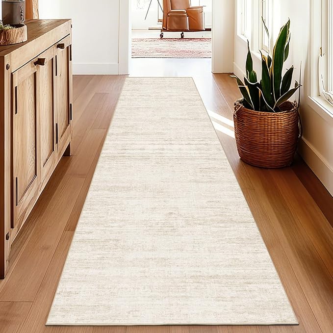 3x8 Runner Rug Non Slip Washable Rugs for Hallways, Abstract 8ft Kitchen Runners Rug for Entryway,Stain Resistant Rug Runner，Ultra-Thin Kitchen Mats for Living Room Bedroom