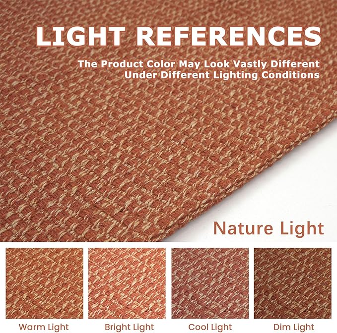 KOZYFLY Extra Long Runners for Hallways 3x16 ft Washable Kitchen Runner Non Slip Rubber Backed Hallway Rug Cotton Entryway Runner Rug Floor Carpet for Indoor Hall, Kitchen, Stair, Orange/Tan