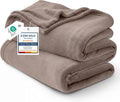 Bedsure GentleSoft Fleece King Size Blankets for Bed Mocha Brown - Soft Lightweight Plush Cozy Fuzzy Luxury Microfiber, 108x90 inches