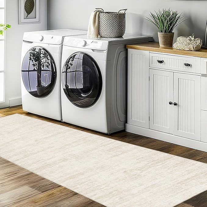 3x8 Runner Rug Non Slip Washable Rugs for Hallways, Abstract 8ft Kitchen Runners Rug for Entryway,Stain Resistant Rug Runner，Ultra-Thin Kitchen Mats for Living Room Bedroom