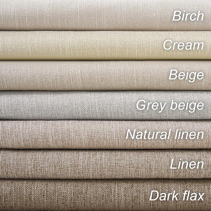 Topfinel Extra Long Total Blackout Linen Curtains 108 Inches Long for Living Room Large Window with Hooks Rings, Pinch Pleated Cold Blocking Acoustic Heavy Taupe Track Curtains 2 Panels 9 FT